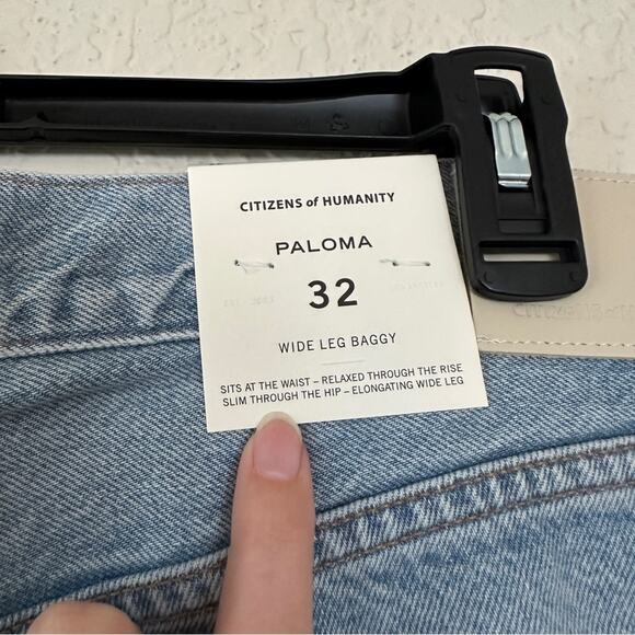 NWT Citizens of Humanity Paloma Baggy Jean In Alemayde 32 - Picture 4 of 8